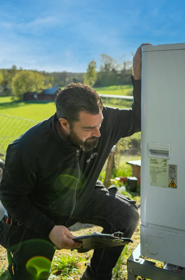 Byta luft/vatten värmepump i Borås och Ulricehamn med omnejd